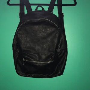 h&m leather backpack